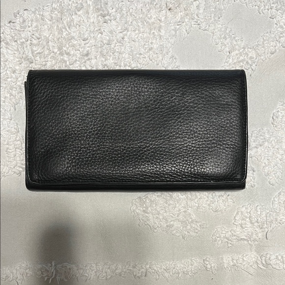 Derek Alexander Black Leather Wallet - Picture 1 of 16